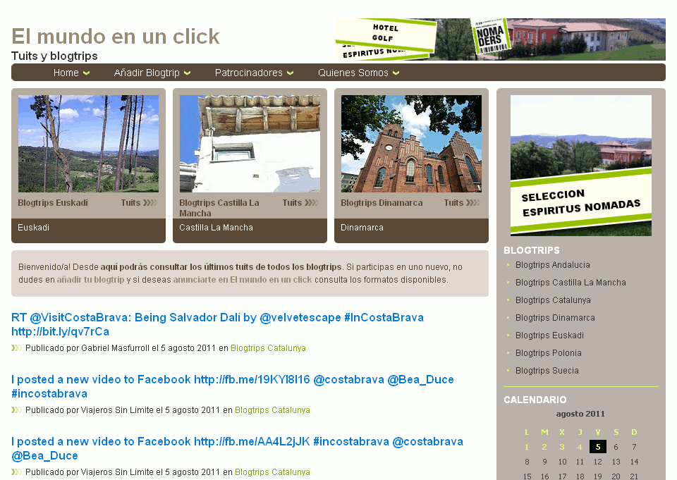 El mundo en un click